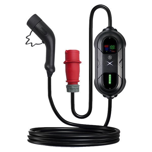 Avant Transportabel 11kW/16A TÜV godkendt lader til elbil med CEE-stik