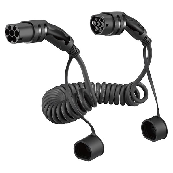 Avant Spiral ladekabel til elbil Type-2 16A 3-faset - 5 meter