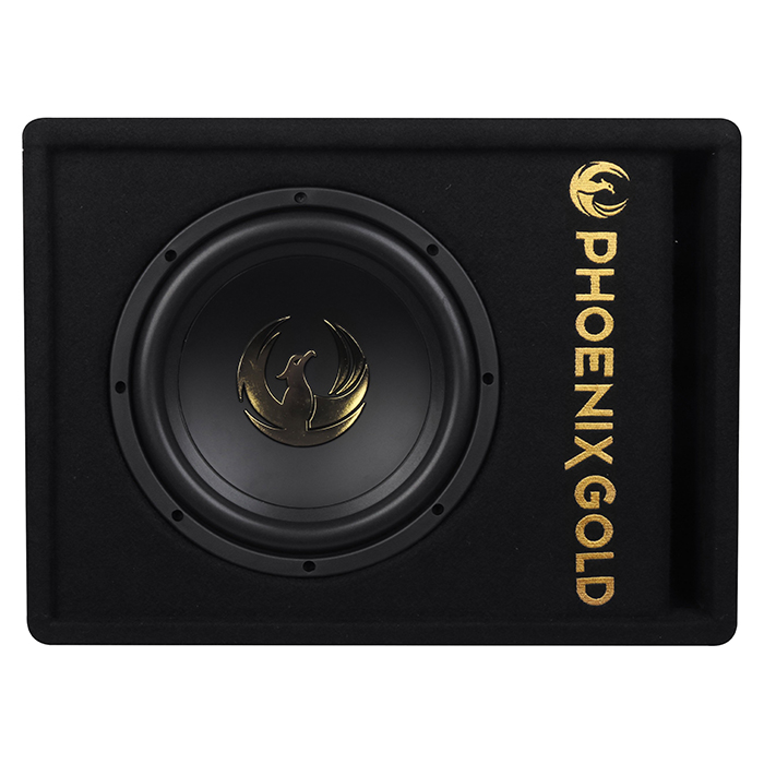 Phoenix Gold 10 Subwoofer m kabler og fjernbetjening