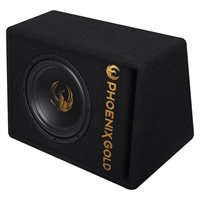 Phoenix Gold 10 Subwoofer m kabler og fjernbetjening