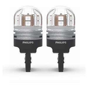 Philips Ultinon Pro7000 LED W21/5W Rød 12V - Sæt