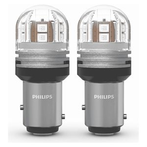 Philips Ultinon Pro7000 LED P21/5W Rød 12V - Sæt