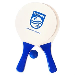 Philips strandtennis sæt + badebold