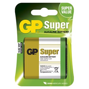 Gp 3lr12/4,5v batteri stk.