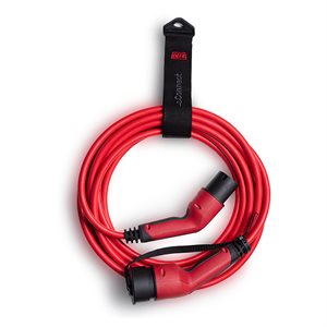 eConnect ladekabel MODE3 – T2, 7,5m, 3-faset 20A