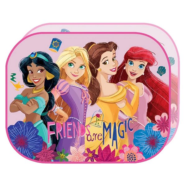 Disney solbeskytter Princess 2 stk. 44x35 cm