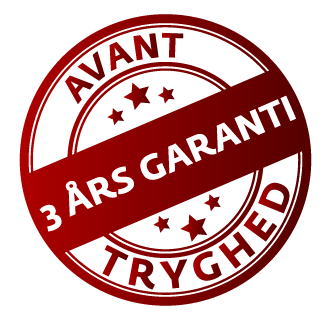 AVANT TRYGHED - 3 ÅRS GARANTI