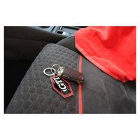 VW GTI nøglering sekskantet m. flaskeåbner, sort