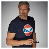 Gulf Logo T-shirt Mørkeblå L