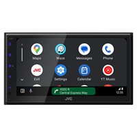 JVC KW-M593BT 2-DIN Radio med CarPlay og Android Auto