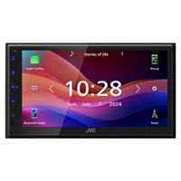 JVC KW-M593BT 2-DIN Radio med CarPlay og Android Auto