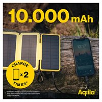 Aqiila PowerBird BS10 Powerbank med solceller