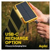 Aqiila PowerBird BS10 Powerbank med solceller