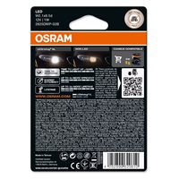 Osram LED Pære Hvid W5W - 2 stk.