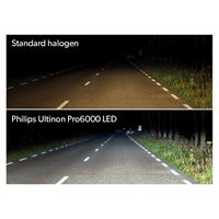 Philips Ultinon Pro6000 LED H7 ECE godkendt - Sæt