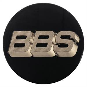 BBS 3D Centerkapsel sort 58071067