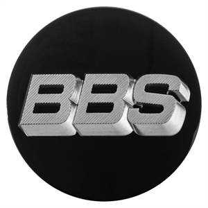 BBS 3D Centerkapsel sort 58071069