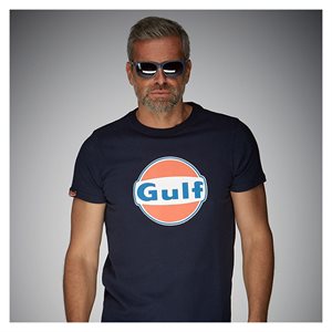 Gulf Logo T-shirt Mørkeblå S