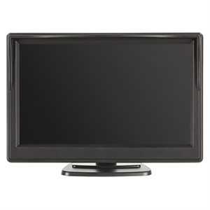 Monitor universal 5" 2xvideo input m/tilbehør 12/24V