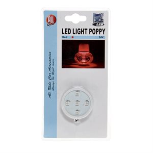 LED lys 24v i rød til Poppy luftfrisker