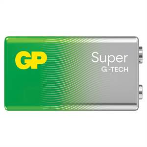 GP Super Alkaline 9V-batteri 6LF22/9V 1-pak