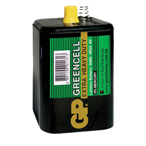 GP 4r25 batteri  med fjeder