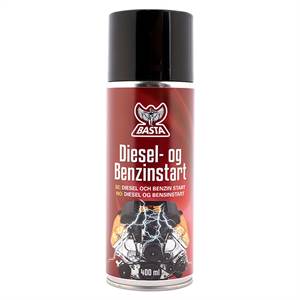 Basta Diesel og Benzin-start 400 ml.
