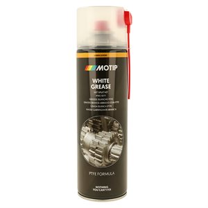 Motip Hvid sprayfedt 500ml.