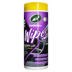 Turtle Vinyl Wipes Clean Up Tube 40 stk.